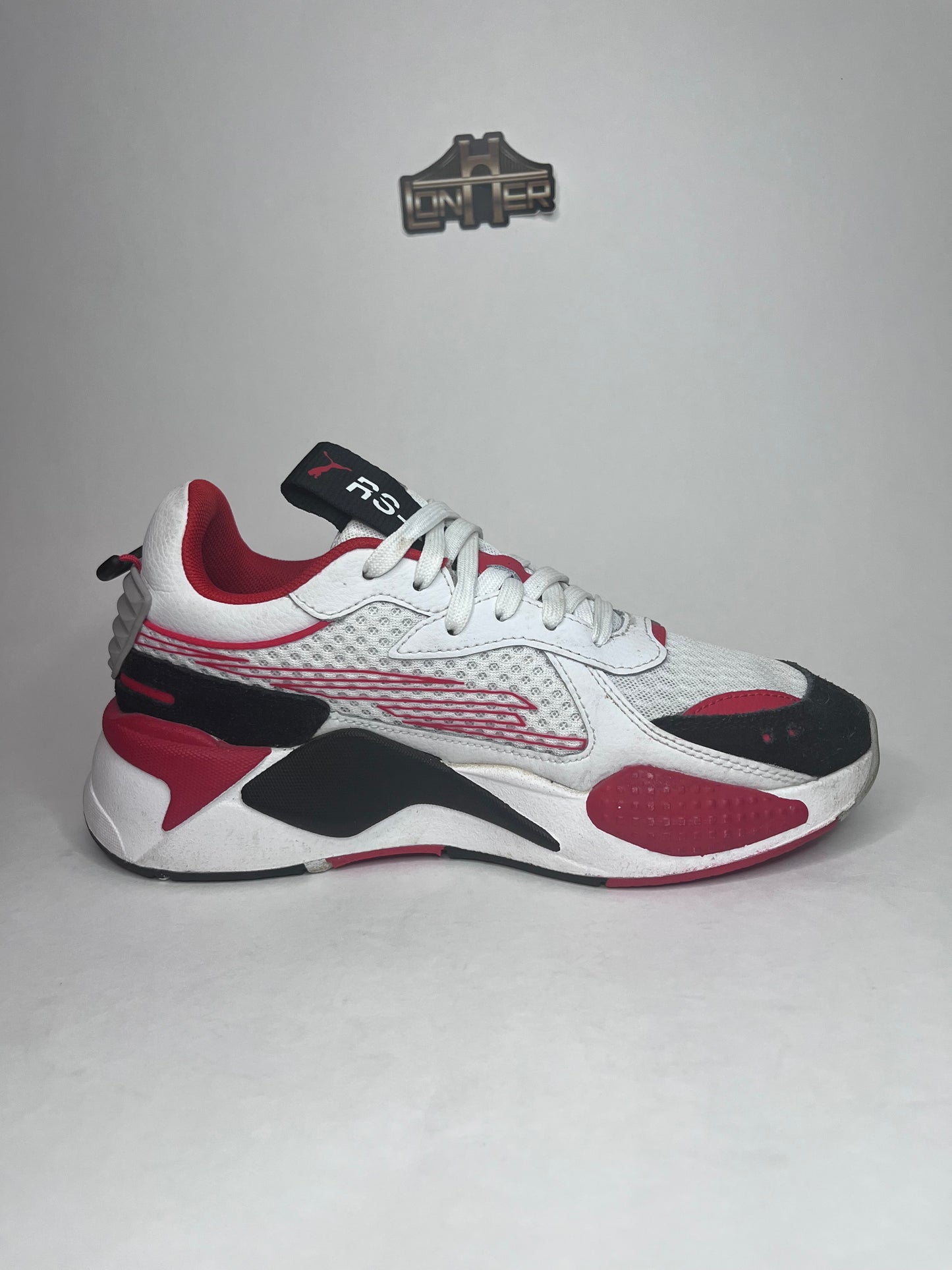 GS Puma RS-X - "White/High Risk Red"