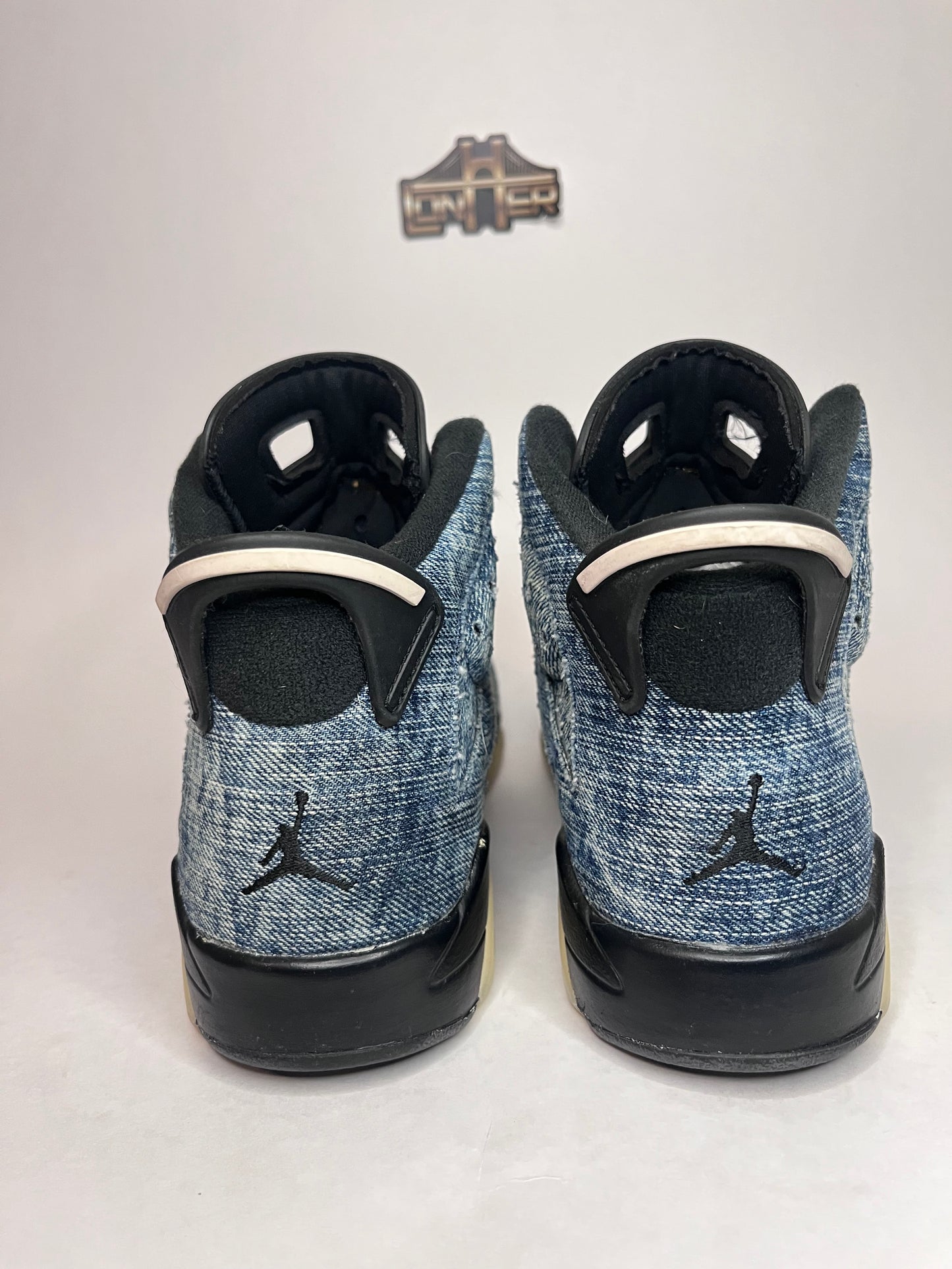 GS Air Jordan 6- "Washed Denim" (2019)