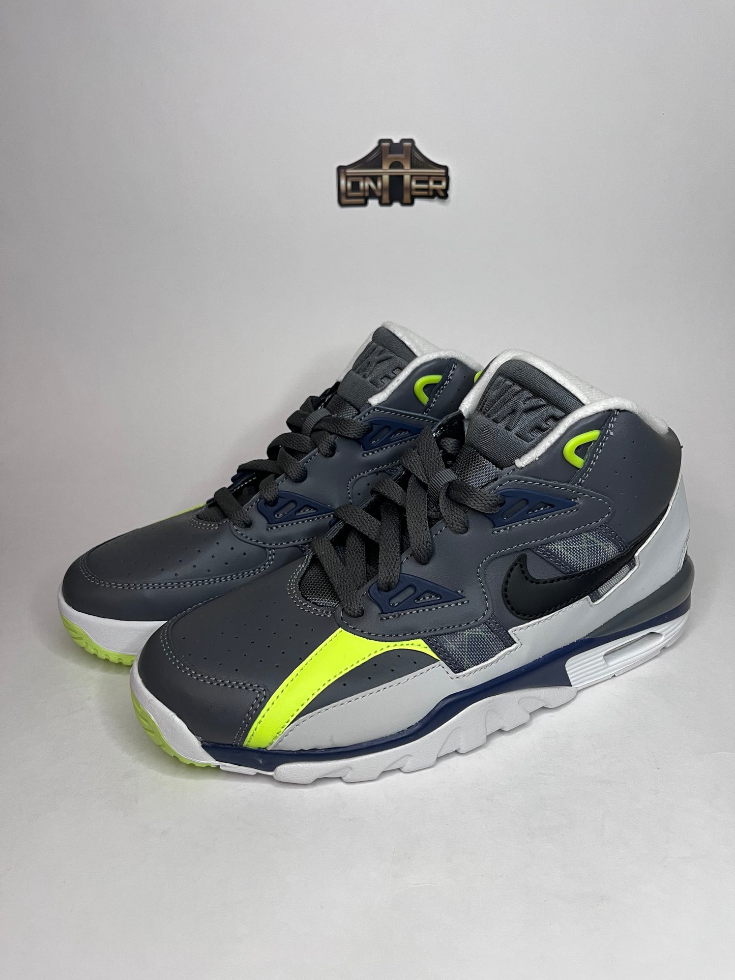 Nike Air Trainer SC- "Dark Grey Navy Volt"
