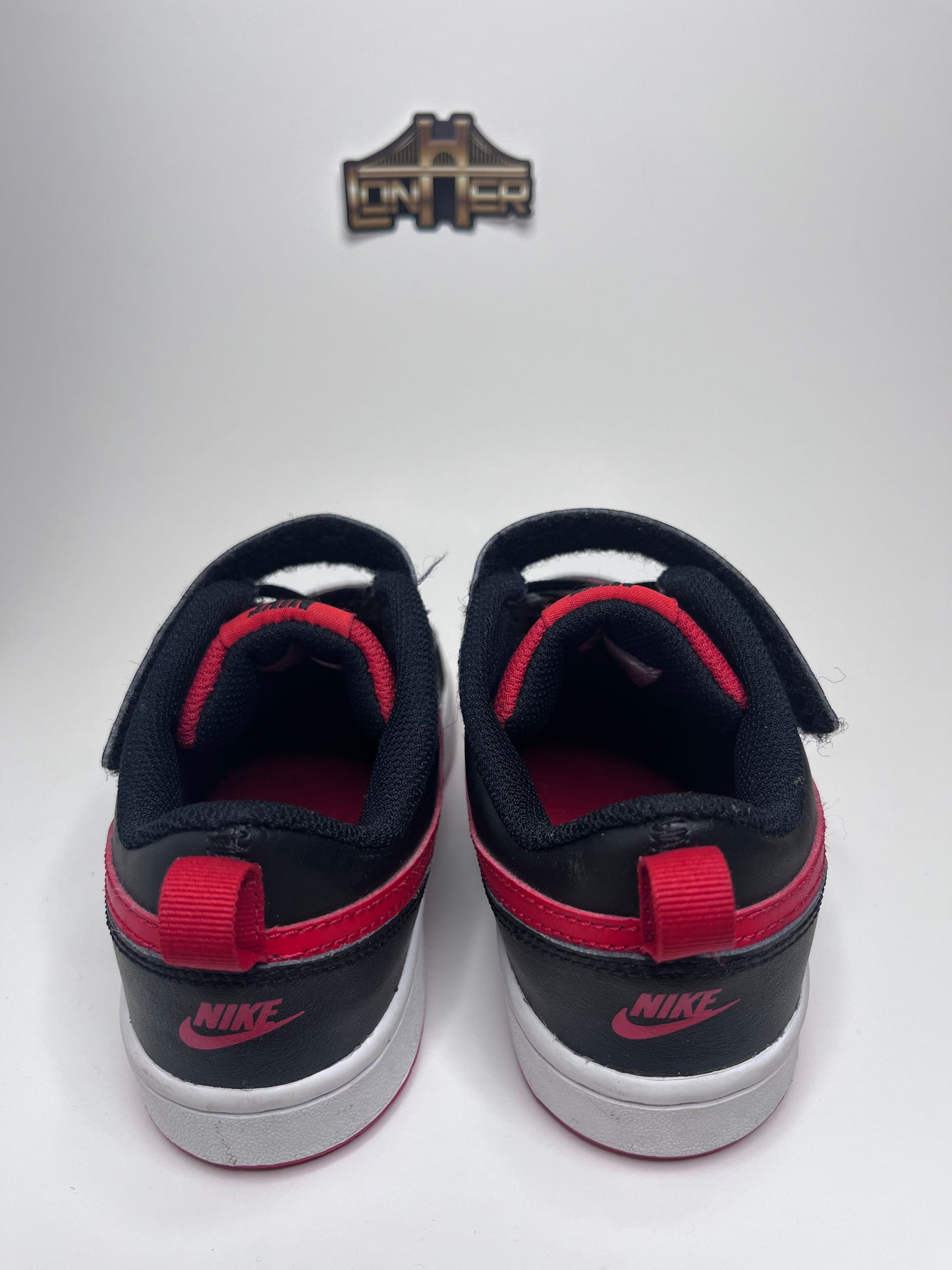 PS Nike Court Borough Low Recraft - "University Red/White/Black"