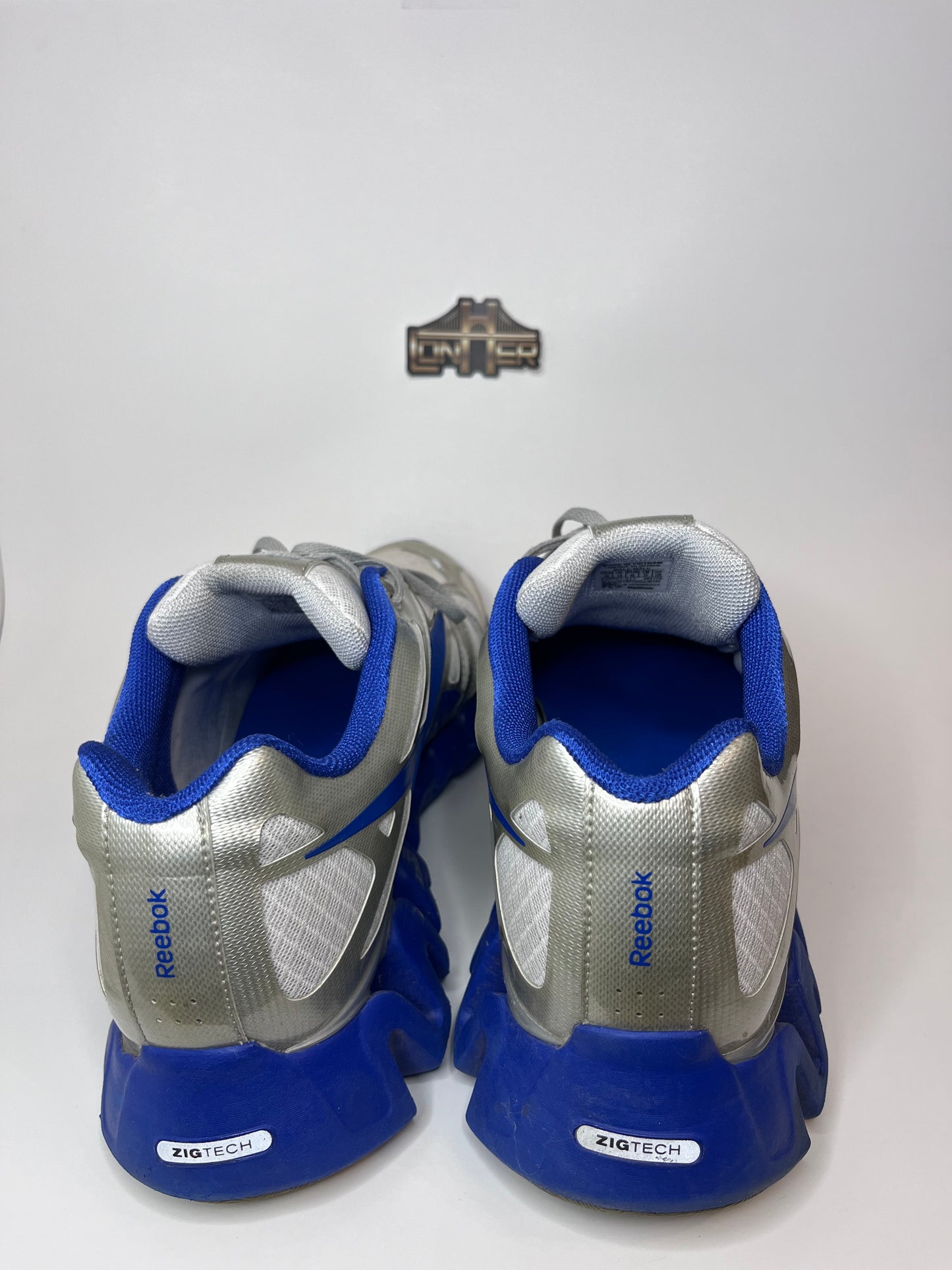 Reebok ZigTech Running Sneakers- "Blue/Silver"