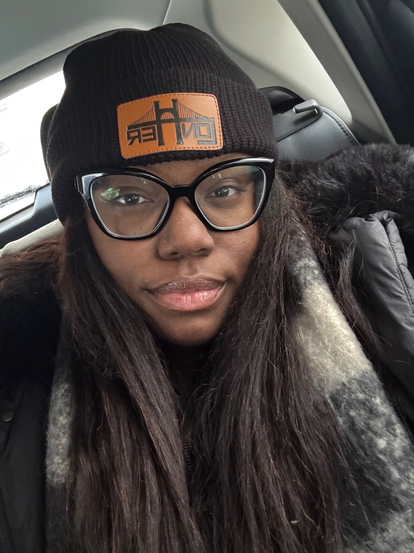 Signature Patch Beanie
