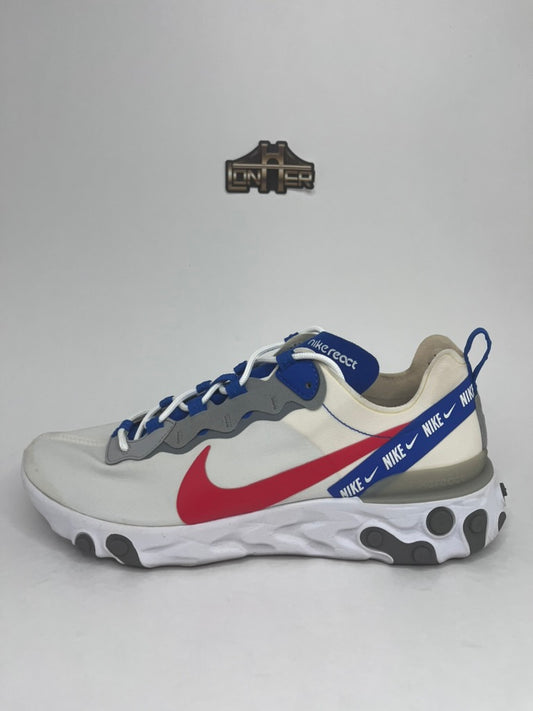 Nike React Element 55 - "White, Red, Blue"