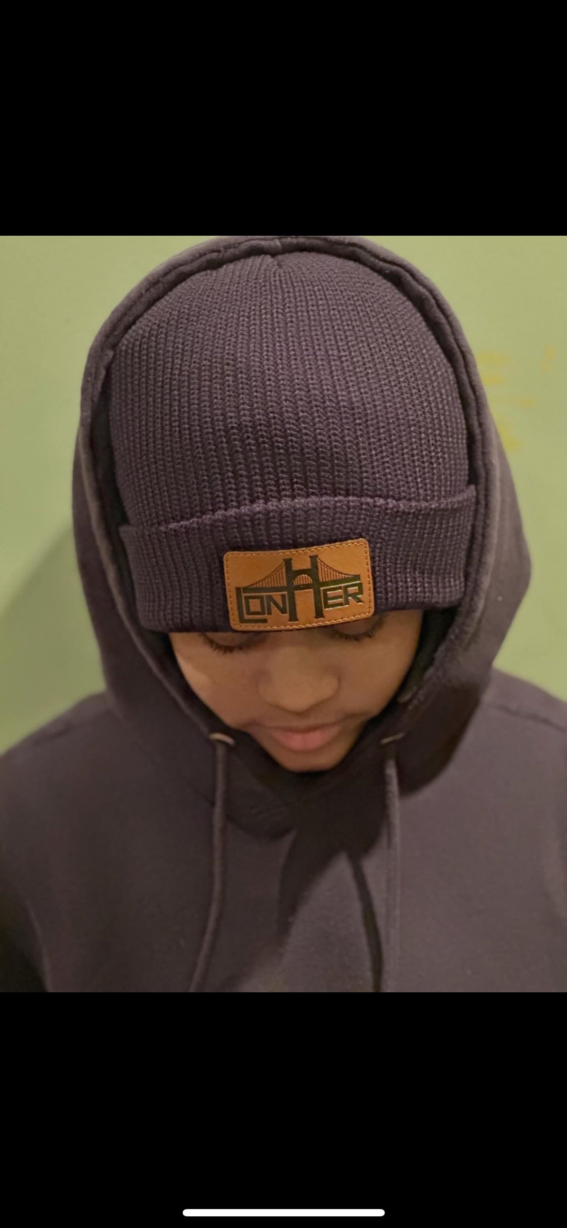 Signature Patch Beanie