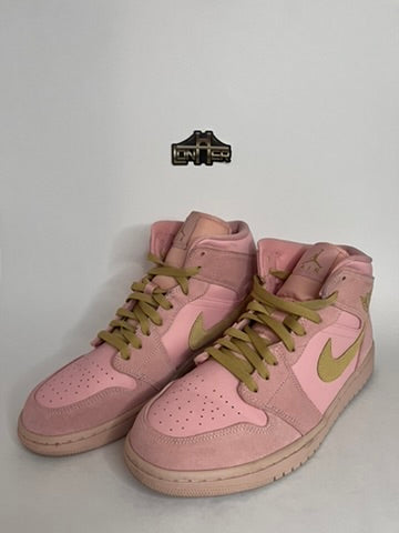 Air Jordan 1 Mid - "Coral Gold" (2019)