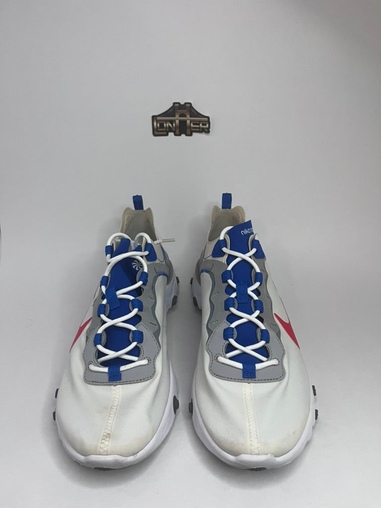Nike React Element 55 - "White, Red, Blue"