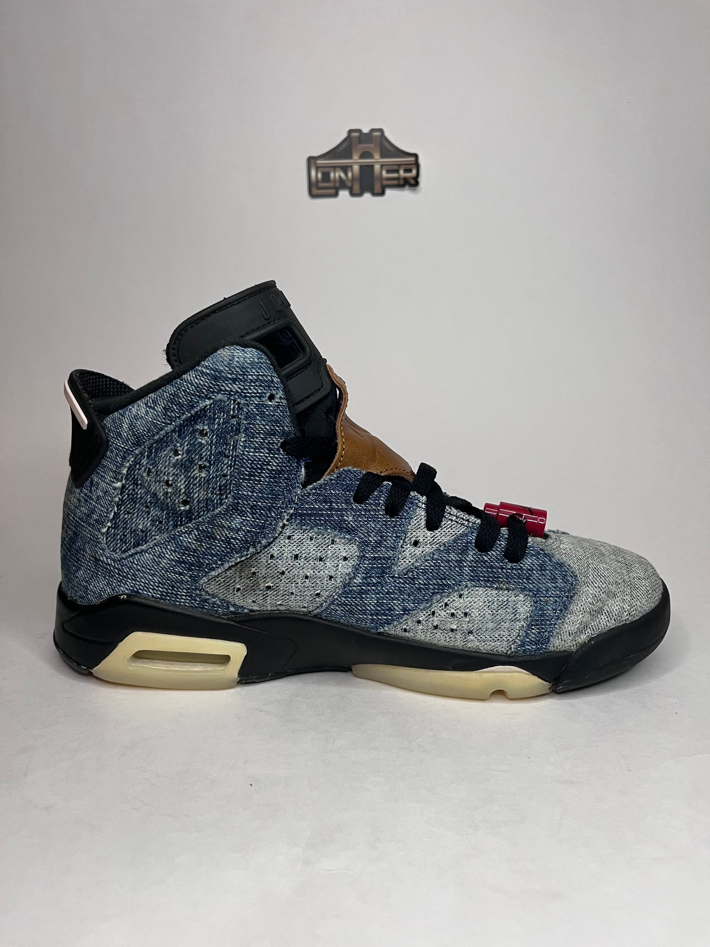 GS Air Jordan 6- "Washed Denim" (2019)