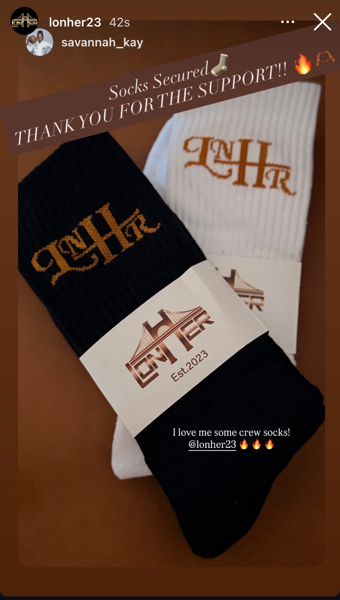 LonHer Signature Socks