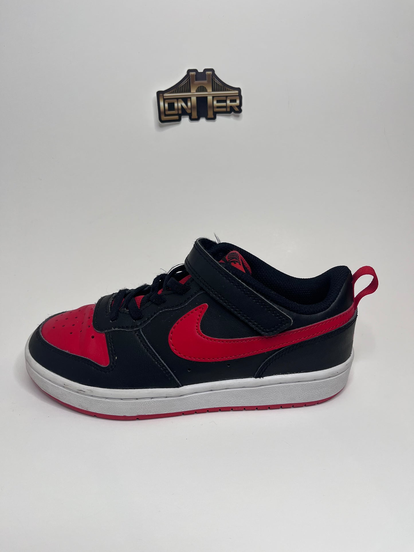 PS Nike Court Borough Low Recraft - "University Red/White/Black"