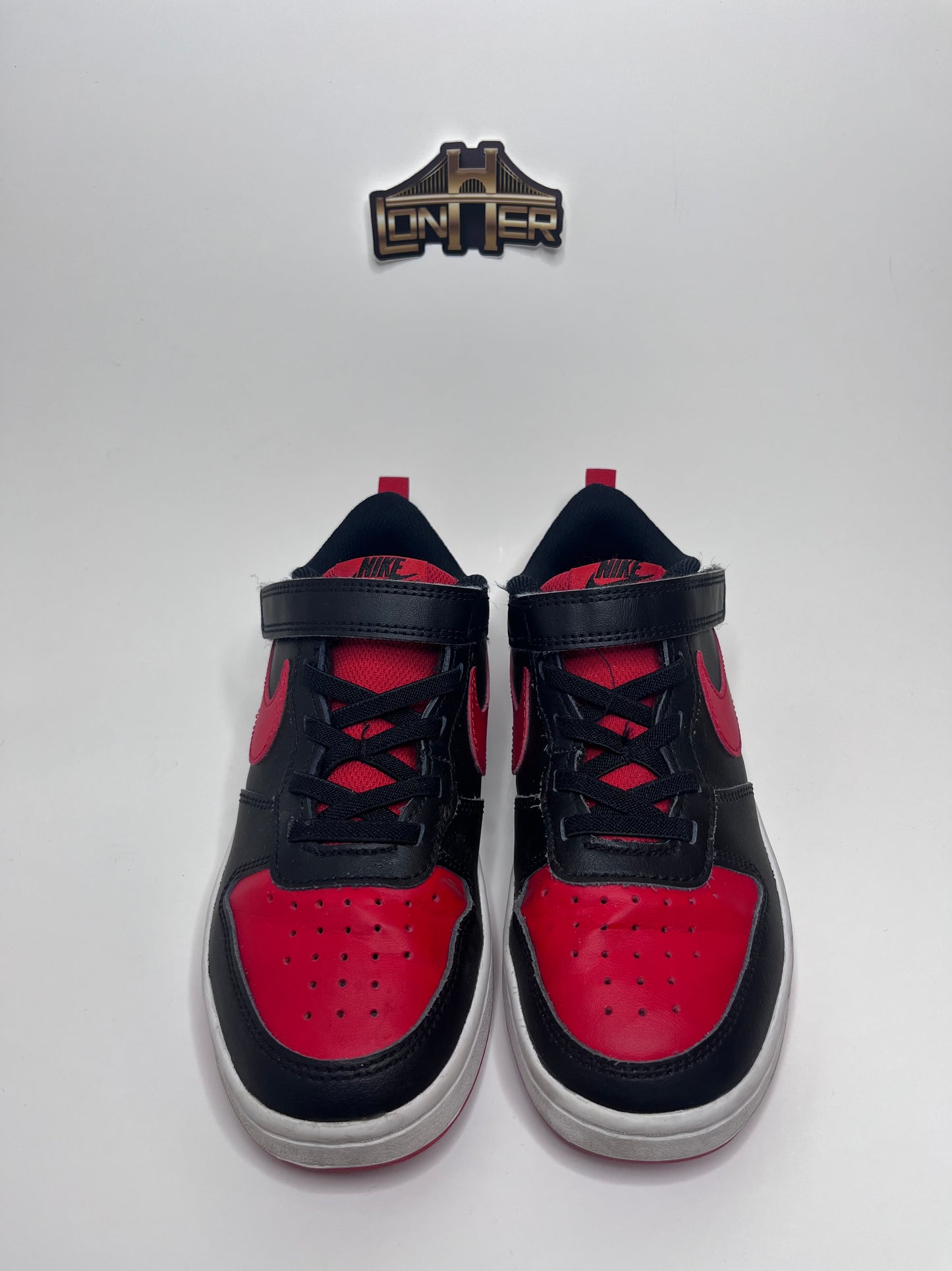 PS Nike Court Borough Low Recraft - "University Red/White/Black"