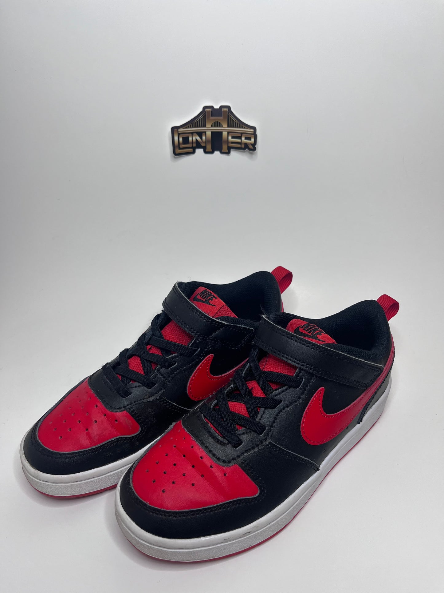 PS Nike Court Borough Low Recraft - "University Red/White/Black"