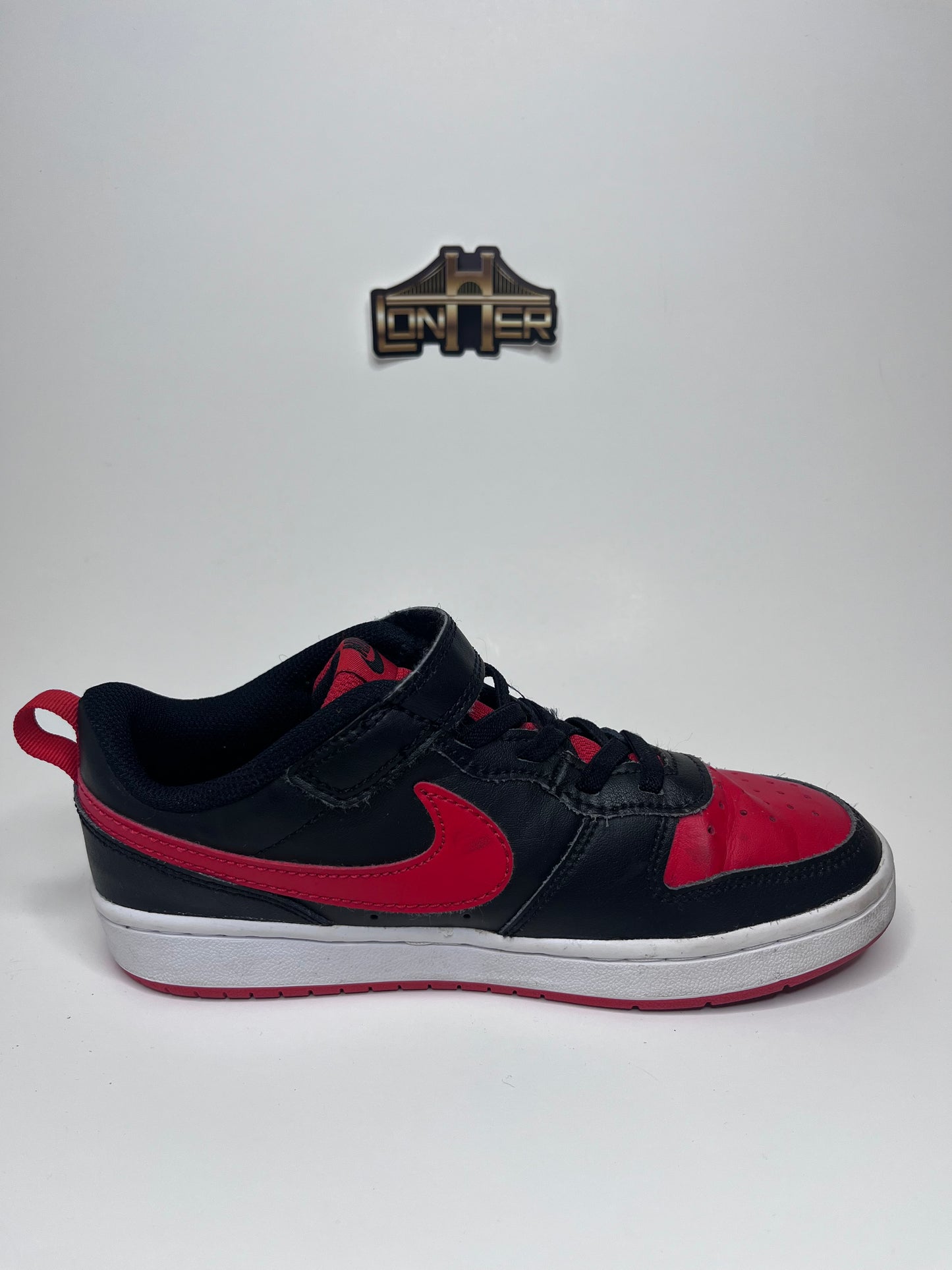 PS Nike Court Borough Low Recraft - "University Red/White/Black"