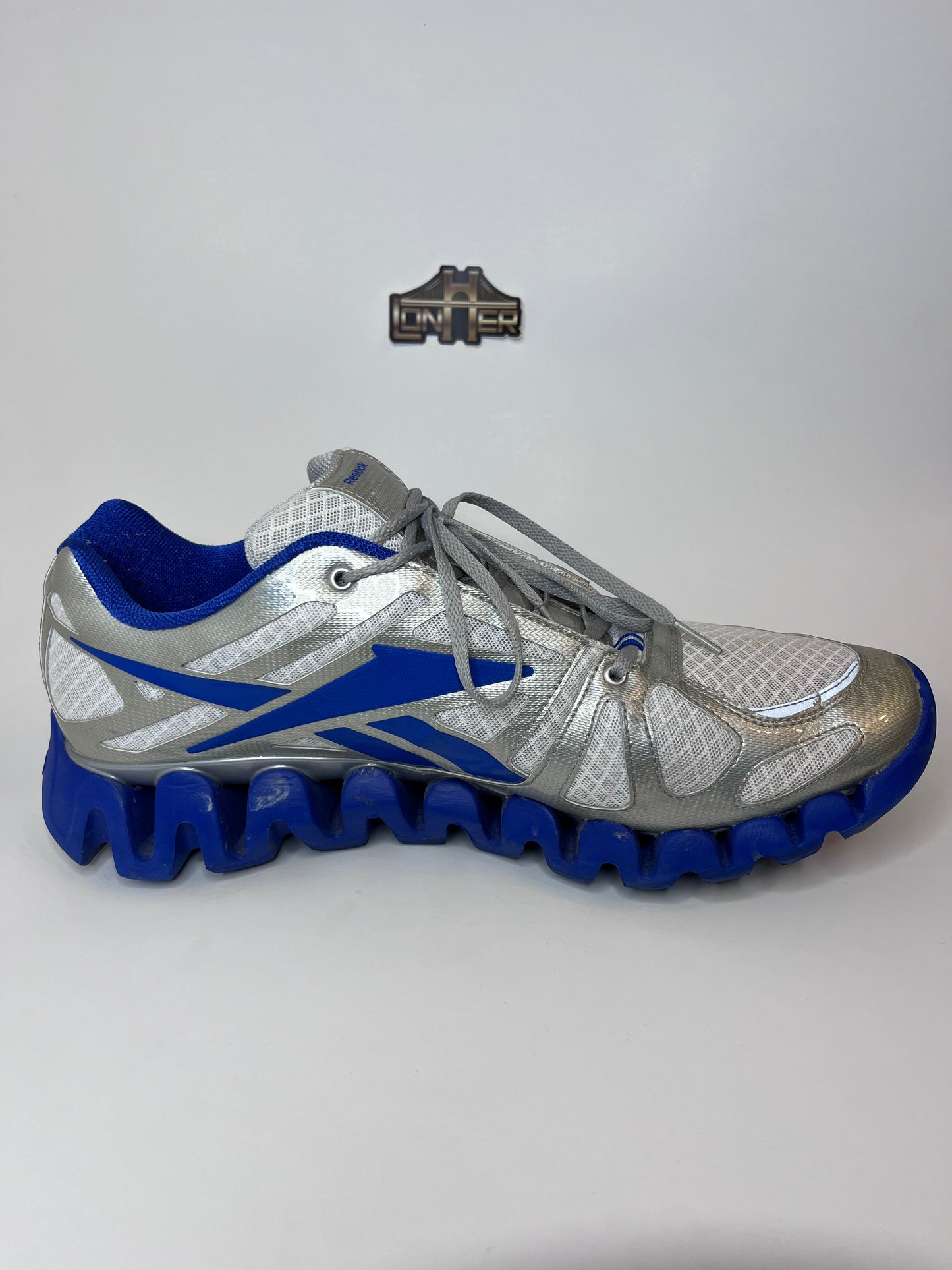 Reebok ZigTech Running Sneakers- "Blue/Silver"