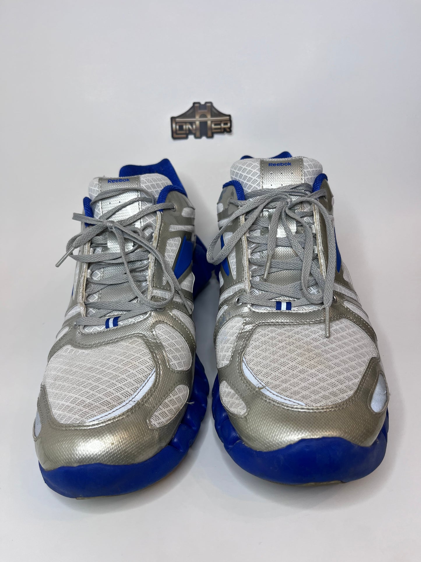 Reebok ZigTech Running Sneakers- "Blue/Silver"